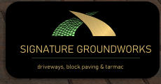 SIGNATURE GROUNDWORKS driveways, block paving & tarmac